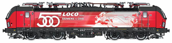 LS Models 17412S - Austrian Electric Locomotive Vectron 500th loco from Siemens of the OBB (DCC Sound Decoder)